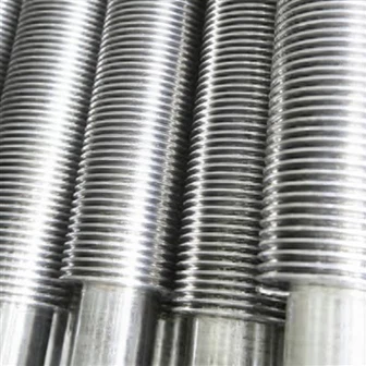 DN40 Rolled Fin Stainless Steel Pipe for Refrigeration Systems