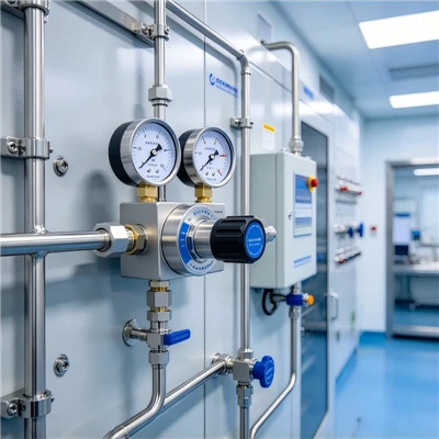 High Purity Gas Pressure Regulator